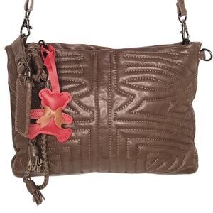 Isabella Fiore Crossbody Quilted Leather bag